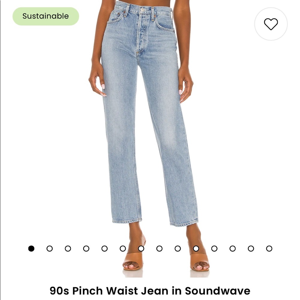 Size 26 AGOLDE pinch waist jeans!